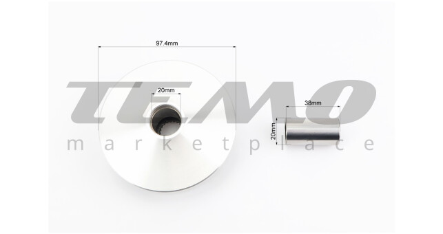 Варіатор передній к-кт Suzuki AD 110 + втулка - фото 3