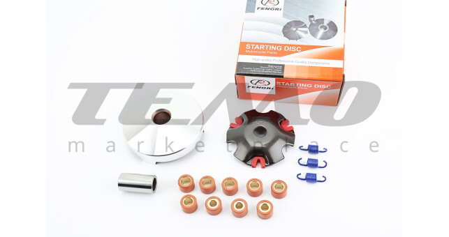 Варіатор передній к-кт Suzuki LET'S ТЮНІНГ (внутрішня щока 14мм) - фото 1