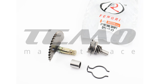 Полумесяц, храповик, втулка кикстартера Honda DIO AF-27, к-кт - фото 1