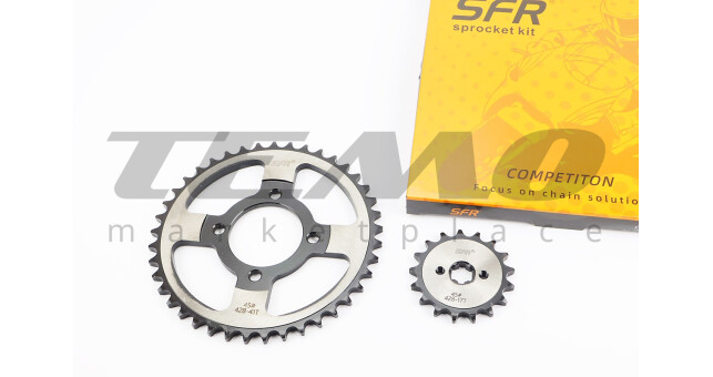 Зірки SFR DELTA JH 428H 41T+17T гартована - фото 1