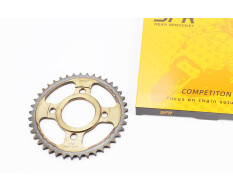 Звезда задняя SFR WY125 428 41T d-58 мм 4 отверстий 90 мм каленая ZS125J спицы