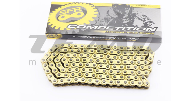 Цепь привода колеса SFR 428*122L GOLD V200-F2/V250-F2/BOXER BM/ВМX 150cc - фото 1