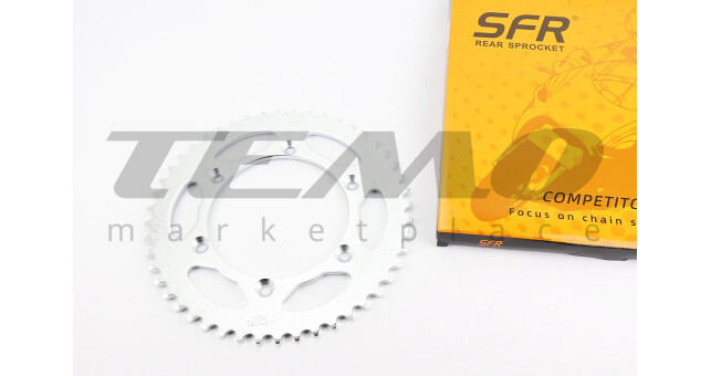 Звезда задняя SFR 520 48T d-130 мм 6 отверстий 150 мм Viper V250VXR GEON X Road 200 250 - фото 1