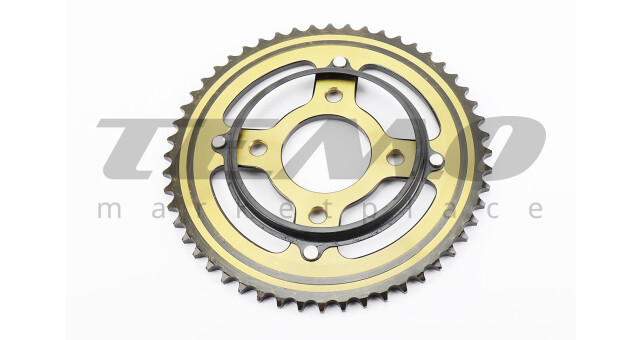 Звезда задняя SFR GLPRO 428 52T d-58 мм 4 отверстий 90 мм каленая V200R - фото 2