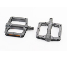 Педали MTB широкие 9/16" (110x102x22 мм) алюминиевые, чёрные NWL-303