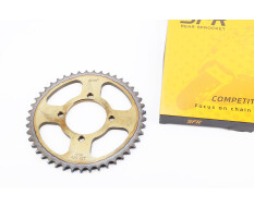 Звезда задняя SFR RS125 428 45T d-64 мм 4 отверстий 80 мм каленая Loncin JL200 10/Yamaha YBR125