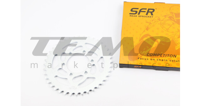 Звезда задняя SFR 520 40T d-68 мм 6 отверстий 86 мм Loncin LX300-6 - фото 1