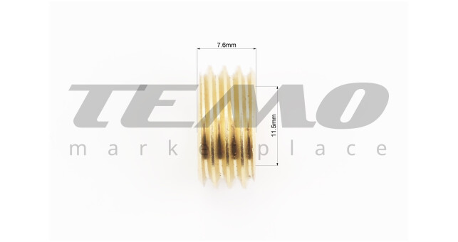Привід масляного насоса - втулка, бронза 137/142 - фото 2