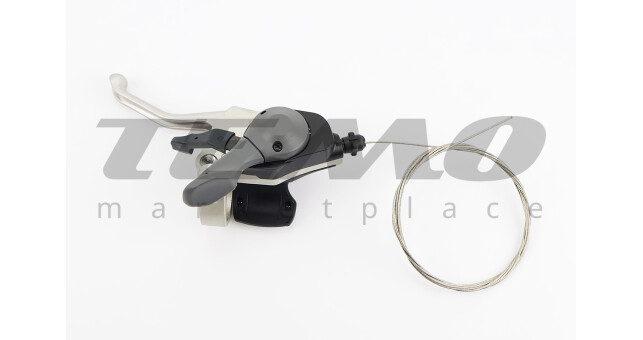 Перемикач (моноблок) 8 швидкості, сіро-чорний ALIVIO ST-M410 - фото 2