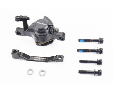 Гальмівний супорт передній (F160/R140мм), чорний BR-TX805F