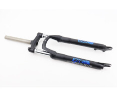 Вилка 27,5" амортизаційна, без різьби 1-1/8" (28,6мм), шток 210мм, з ходом 50мм, Disk-brake, M Lockout, чорна N781