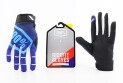 Перчатки XL з силіконовими вставками, синьо-чорні, НЕ оригінал - фото 1