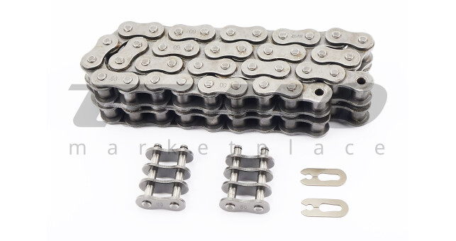 Цепь двухрядная 630-40L-2, V1100 - фото 1