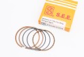 Кільця поршневі SEE 80cc 47 мм STD жовта коробка - фото 1