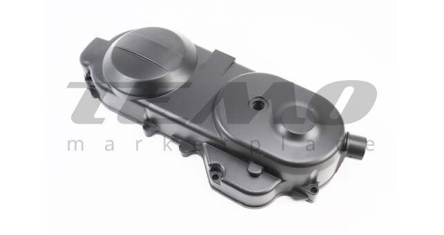 Крышка вариатора 40см короткая - 10" черная (без втулки бендикса) - фото 2