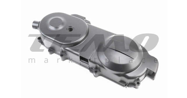 Крышка вариатора 40см короткая - 10" черная (без втулки бендикса) - фото 1