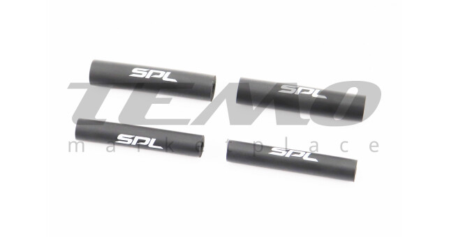 Захист рами від тросів (4х50 мм 2 шт) та (5х50 мм 2 шт), поролонові к-кт, чорний SG-811 - фото 1