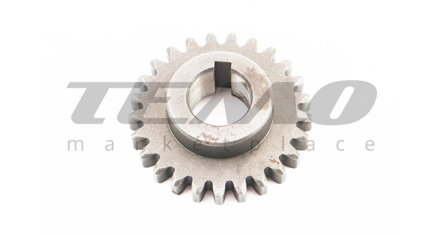 Шестерня під шпонку h-20mm, Z-25, d-22mm (можливий наліт) - фото 1