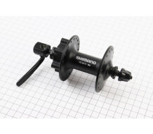 Втулка передня MTB алюмінієва 14Gx36H, Disk-brake, кріпл. ексцентрик, чорна HB-M475