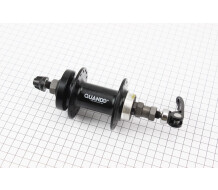 Втулка задня MTB алюмінієва 14Gx36H під вільнобіг, Disk-brake, кріпл. ексцентрик, чорна KT-TD7R