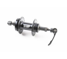Втулка задня MTB алюмінієва 14Gx36H під вільнобіг, Disk-brake, 2 пром-підшипники 6200 2RS, кріпл. ексцентрик, чорна FB-A208В