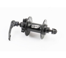Втулка передня MTB алюмінієва 14Gx32H, Disk-brake, 2 пром-підшипники 6200 2RS, кріпл. ексцентрик, чорна FB-A291В
