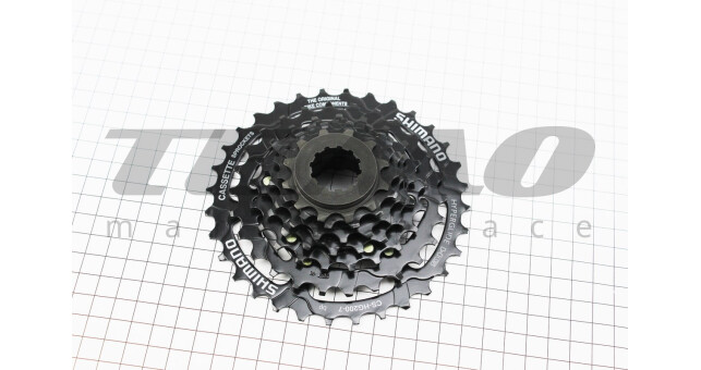 Кассета 7зв. 12.14.16.18.21.26.32Т, чёрная CS-HG200 - фото 1