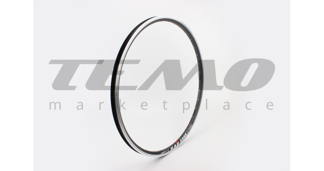 Обід 26" (559x19) V-brake, пістонований, 14Gх36H алюмінієвий, чорний ZAC 2000 - фото 1