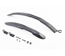 Крила пластмасові 26" MTB довгі, чорні HN26A/HN26B