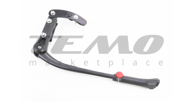 Подножка боковая задняя телескопическая для 24"- 29", с изменяемым углом крепления, алюминиевая, чёрная HS-020В - фото 2