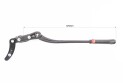 Подножка боковая задняя телескопическая для 24"- 29", с изменяемым углом крепления, алюминиевая, чёрная HS-020В - фото 3