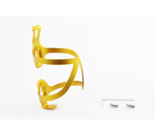 Фляготримач алюмінієвий, кріпл. на раму, жовтий BC107