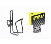 Фляготримач алюмінієвий, кріпл. на кермо, чорний SBC-203