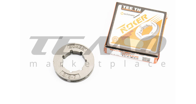 Зірка ланцюга 3/8-7 d-19 мм - фото 1