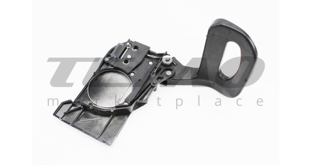 Ручка тормоза в сборе 4500/5200 - прямая, металл - фото 2