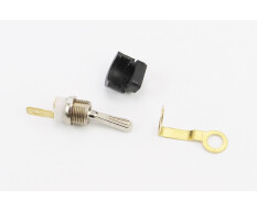 Кнопка "STOP", металл, к-кт