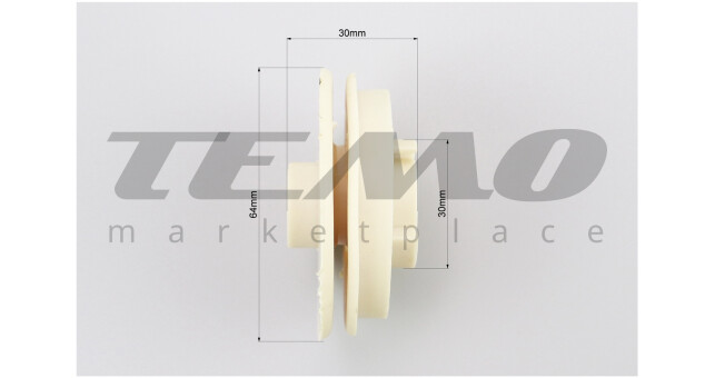 Шкив стартера 2 зацепа 4500/5200 + пружина + ручка + шнур к-кт - фото 3