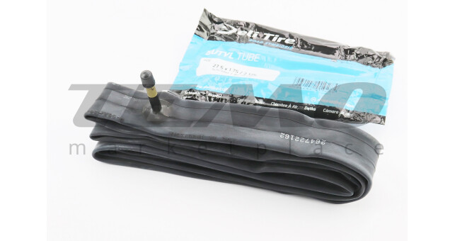Велокамера DELI 27.5"x1.75-2.125 AV 48 прямий ніпель - фото 1