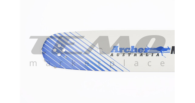 Шина для бензопилы ARCHER 12" 1.3 мм 3/8" 44 звена L-34 см подходит на высоторез - фото 2