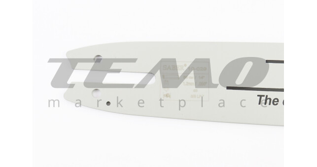 Шина для бензопилы SABER 14" 1.3 мм 3/8" 50 звеньев L-39 см - фото 3