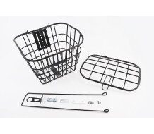 Кошик багажний передній 28" з кришкою, чорний YZ-061 (можливі подряпини, сколи, дефекти фарбування)