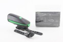 Ліхтар передній 1 діод+дзвінок 4 мелодії, Li-ion 3.7V 1200mAh зарядка від USB, вологозахисний, чорно-зелений FY-058/7588 - фото 2
