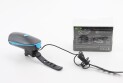 Ліхтар передній 1 діод+дзвінок 4 мелодії, Li-ion 3.7V 1200mAh зарядка від USB, вологозахисний, чорно-синій FY-058/7588 - фото 2