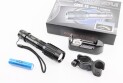 Ліхтар передній 1 діод 2800 lumen алюмінієвий, Li-ion 3.7V 4200mAh з зарядкою, вологозахисний, чорний BL-1836 - фото 1