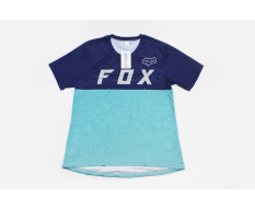 Футболка (Джерси) мужская M-(Polyester 100%), короткие рукава, свободный крой, сине-бирюзовая, не оригинал