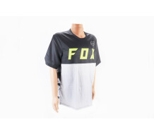 Футболка (Джерсі) чоловіча L-(Polyester 100%), короткі рукави, вільний крій, чорно-сіра, не оригінал, тип 2