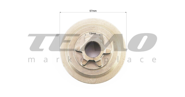 Тарілка зчеплення "зірка" 325-6 2500 - фото 3