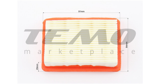 Фильтр воздушный - элемент, бумага Oleo-Mac 746/753/755 - фото 3