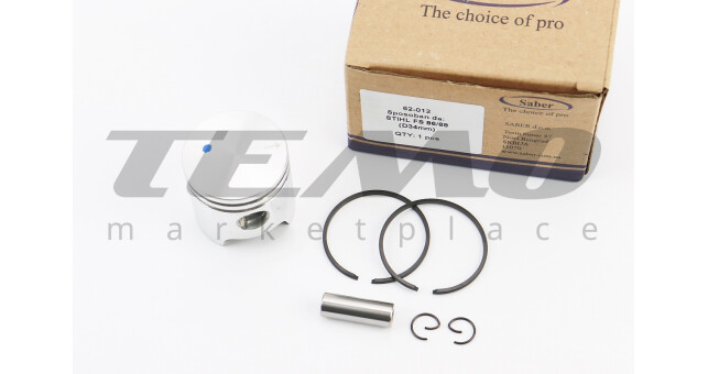 Поршень SABER FS-86/88 34 мм палец 8 мм - фото 1