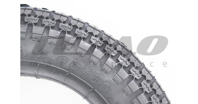 Шина для мотоцикла SRC SV525 3.00-10 камерна шипована - фото 2